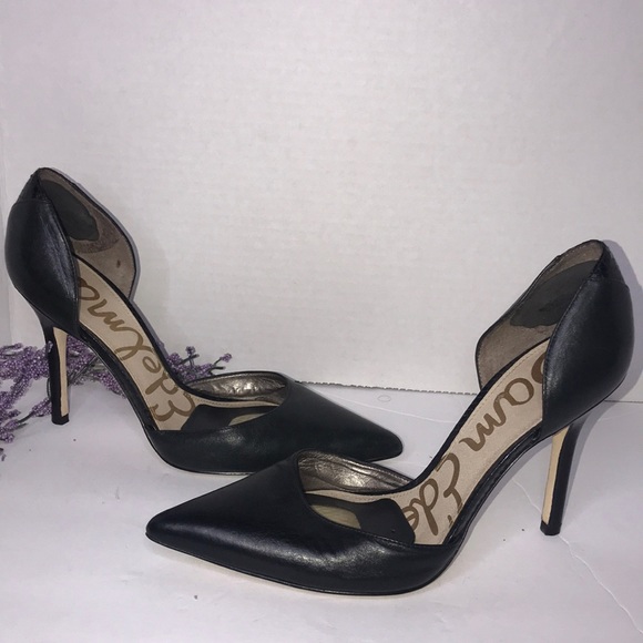 Sam Edelman Shoes - Sam Edelman black point toe heels size 6.5